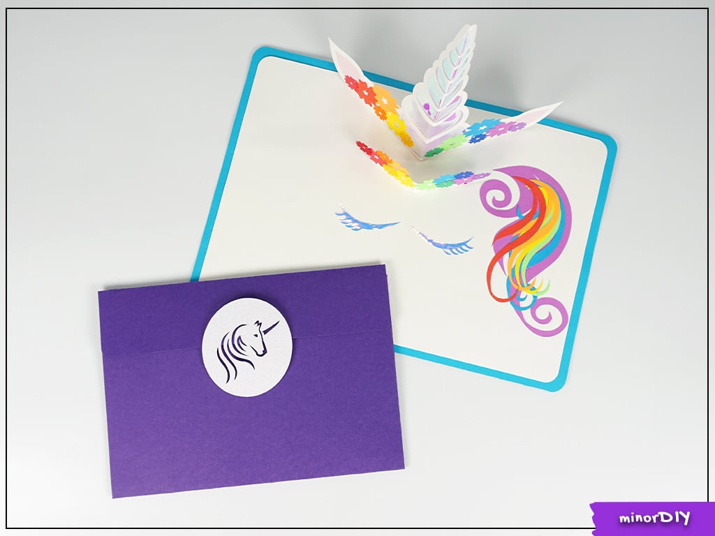 Rainbow-Unicorn-Pop-Up-Card-envelope-option1