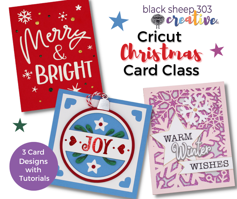 Cricut Christmas Card Class