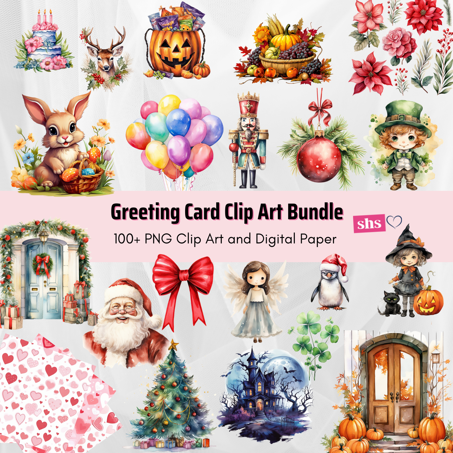 100+ Clip Art For Greeting Cards