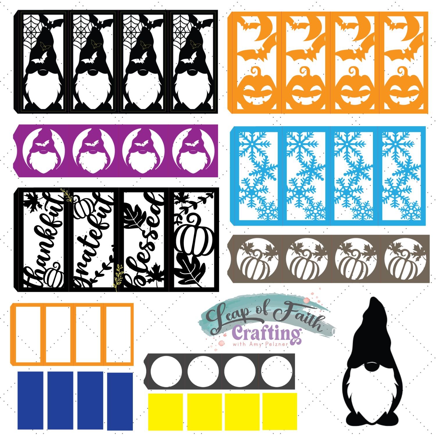 Holiday Lanterns SVG Bundle