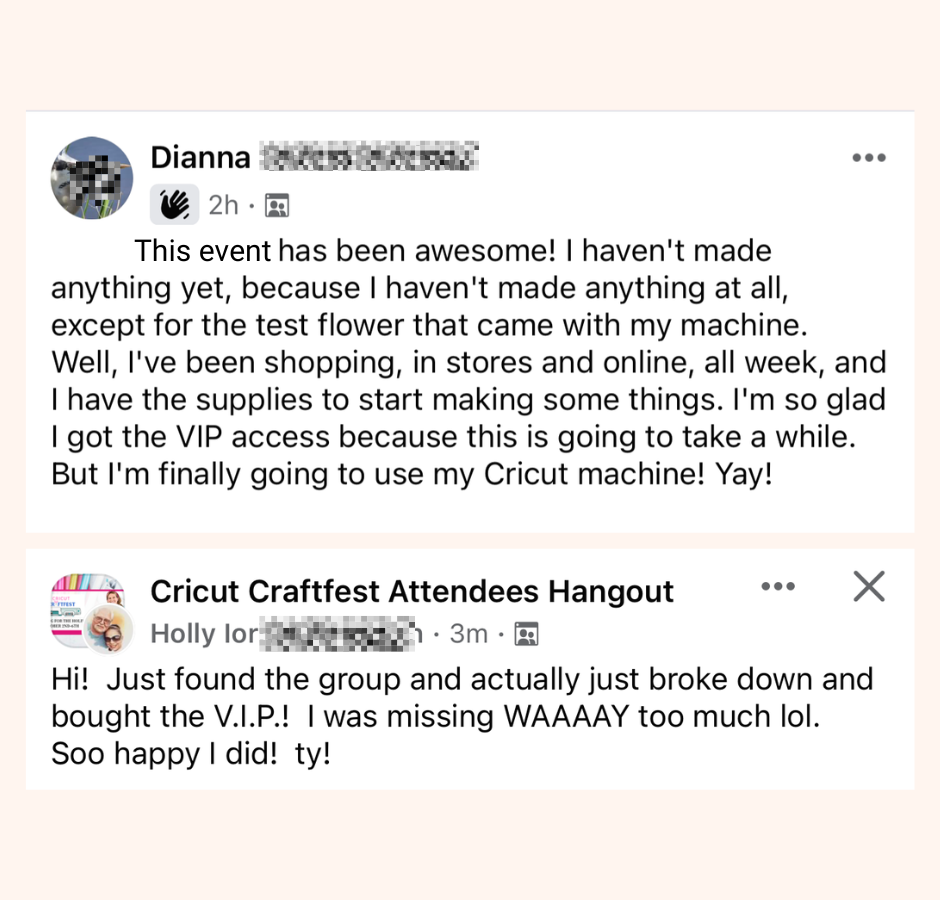 Cricut Craftfest Reviews - Square13