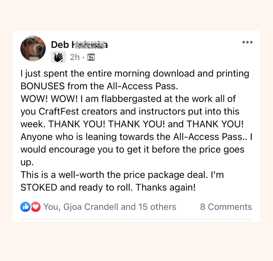 Cricut Craftfest Reviews - Square17